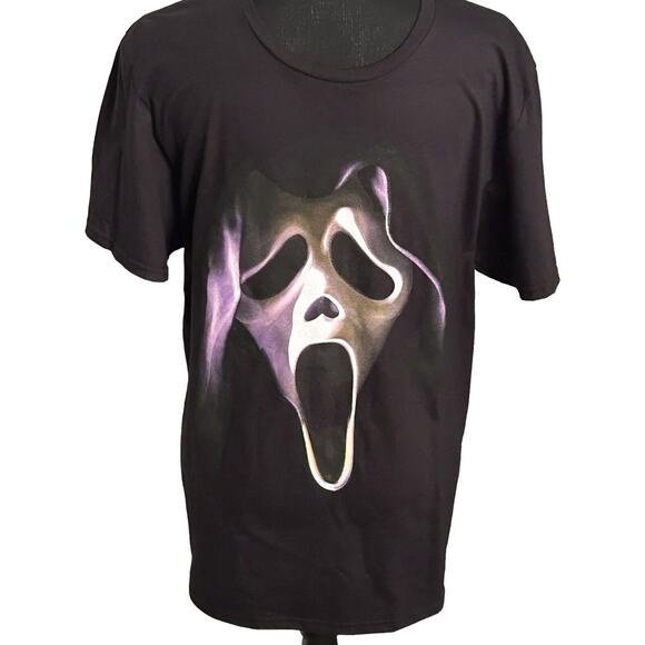 NEW SCREAM GHOSTFACE Black T SHIRT Mens Medium The Icon of Halloween - Picture 1 of 6